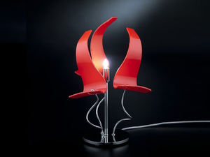 DIVA - Crystal table lamp _ Metal Lux